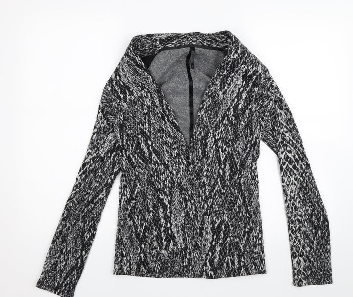 NEXT Womens Black Cardigan Jumper Size 8