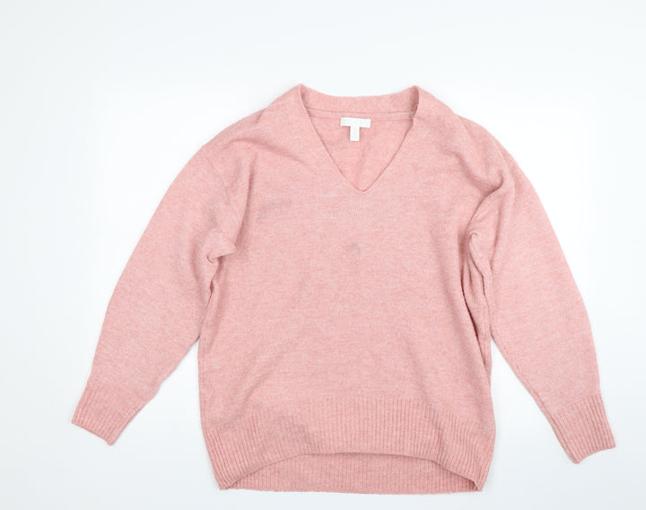 TU Womens Pink Pullover Jumper Size XS