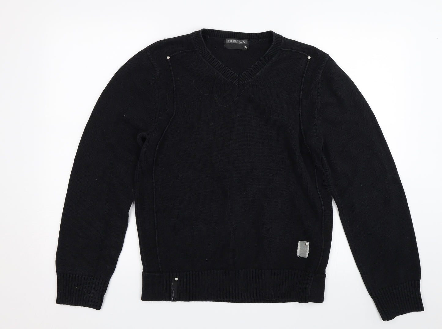 Burton Mens Black   Pullover Jumper Size M