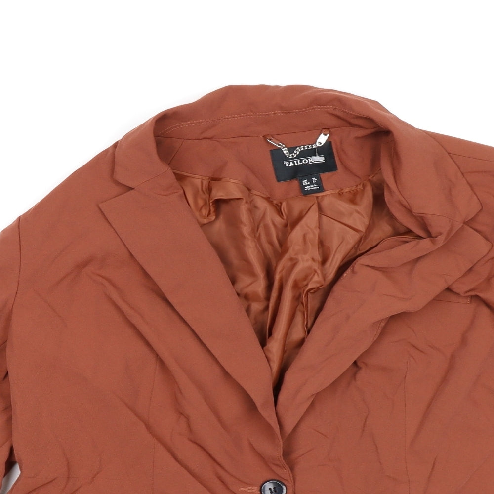Tailored Womens Brown   Jacket Coat Size 16