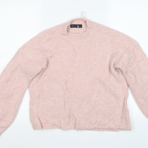 Marks and Spencer Womens Pink  Knit Pullover Jumper Size S