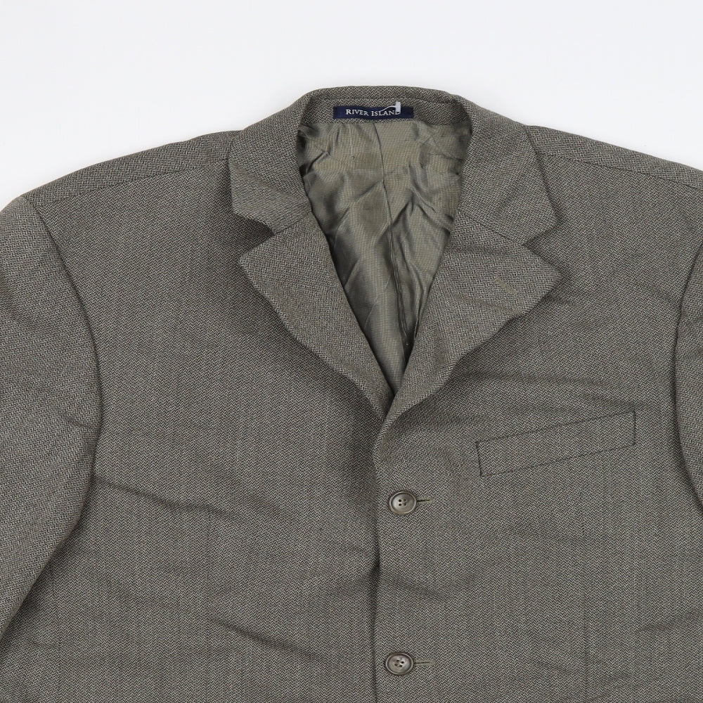 River Island Mens Brown   Jacket  Size 42