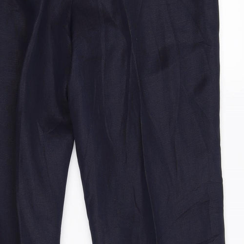 Marks and Spencer Womens Blue   Trousers  Size 14 L26 in