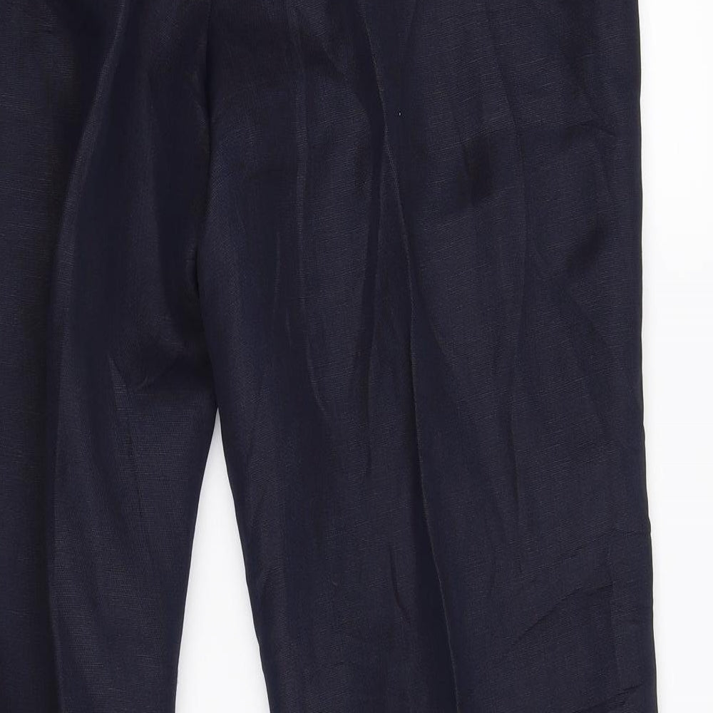 Marks and Spencer Womens Blue   Trousers  Size 14 L26 in
