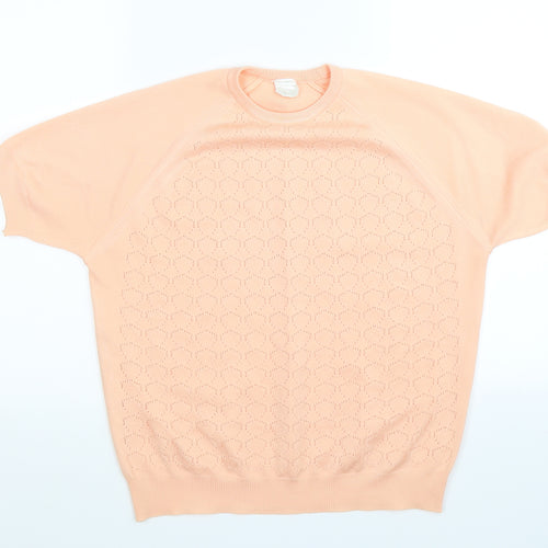 Preworn Womens Orange   Pullover Jumper Size M