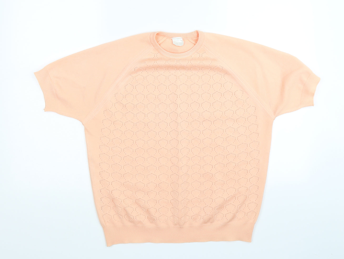 Preworn Womens Orange   Pullover Jumper Size M