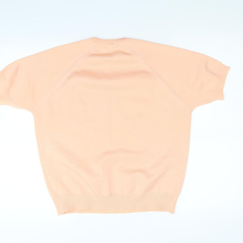 Preworn Womens Orange   Pullover Jumper Size M