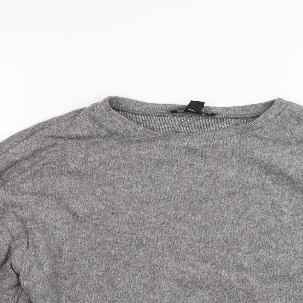 New Look Womens Grey   Pullover Jumper Size S