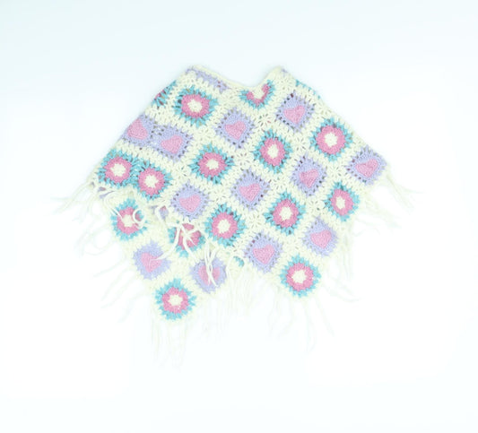 Tigerlily Girls White Geometric  Scarf Scarves & Wraps One Size