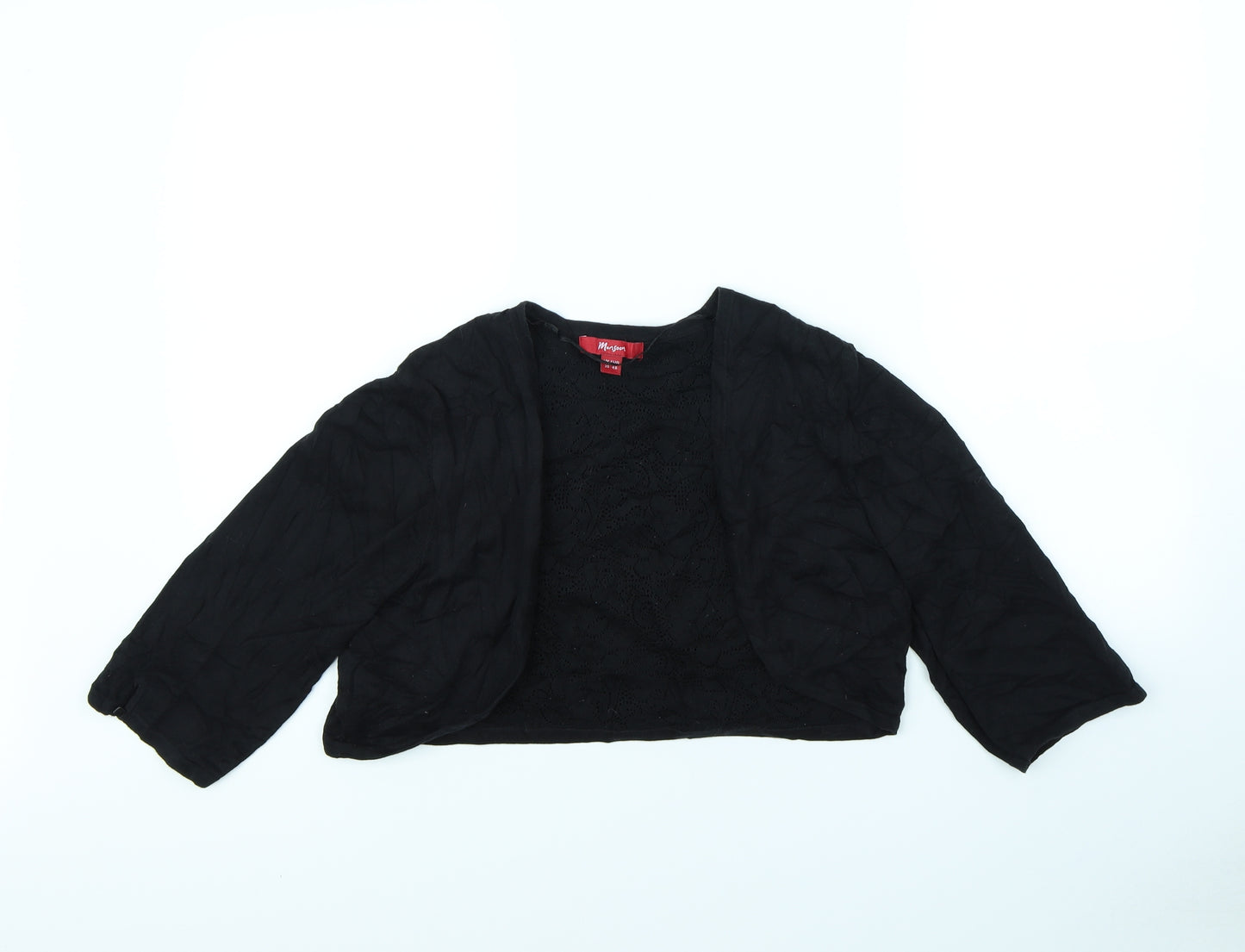 Monsoon Womens Black   Jacket  Size 20