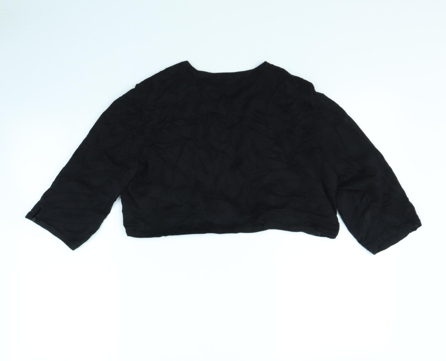 Monsoon Womens Black   Jacket  Size 20