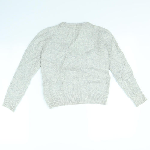 Jack Wills Womens Grey   Pullover Jumper Size 6
