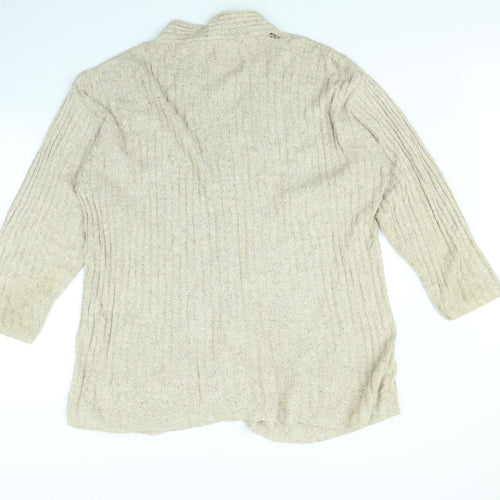M&s Womens Beige   Jacket  Size 16