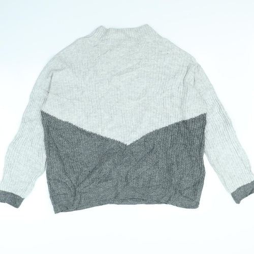 m&s Womens Grey   Pullover Jumper Size S