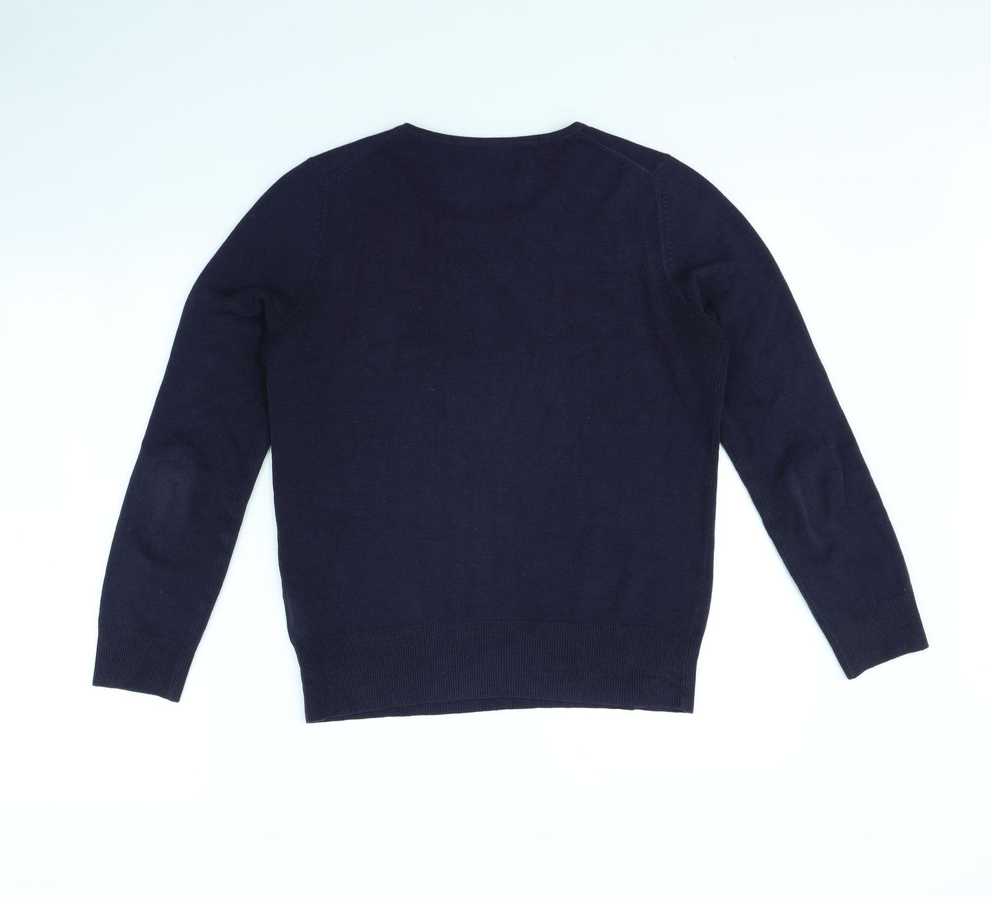 m&s Womens Blue   Pullover Jumper Size 8