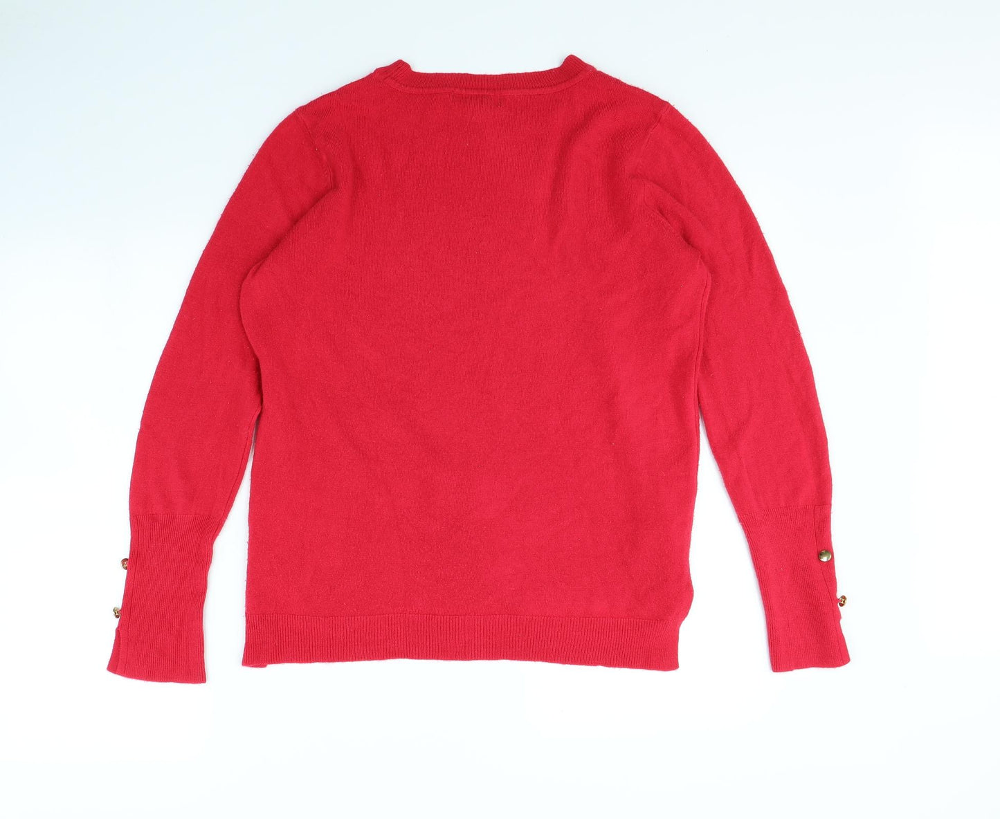 m&s Womens Pink   Pullover Jumper Size M