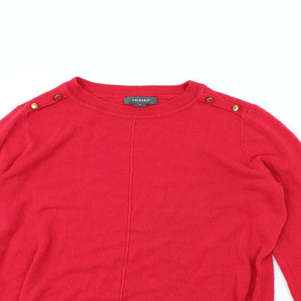 m&s Womens Pink   Pullover Jumper Size M