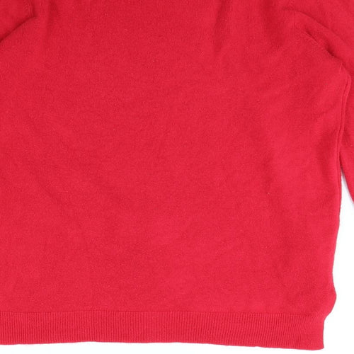 m&s Womens Pink   Pullover Jumper Size M