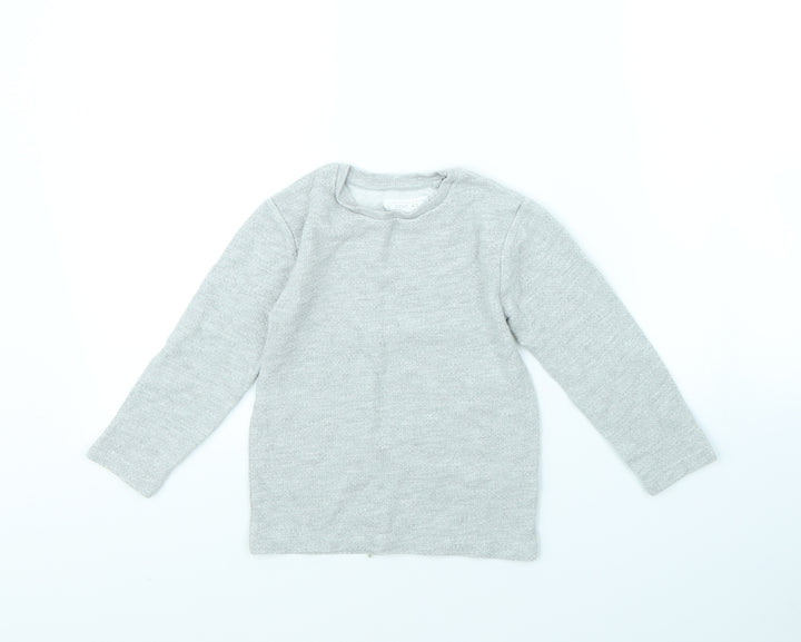 NEXT Boys Grey   Pullover Jumper Size 4 Years