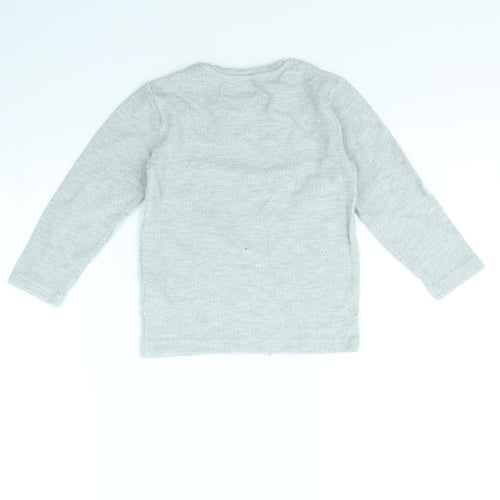 NEXT Boys Grey   Pullover Jumper Size 4 Years