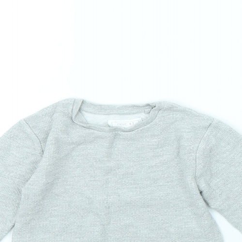 NEXT Boys Grey   Pullover Jumper Size 4 Years