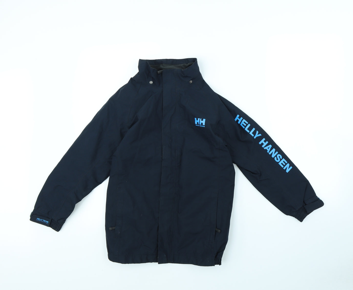 Helly Hansen Boys Blue   Rain Coat Coat Size 8 Years