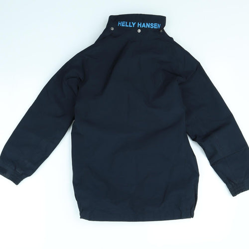 Helly Hansen Boys Blue   Rain Coat Coat Size 8 Years