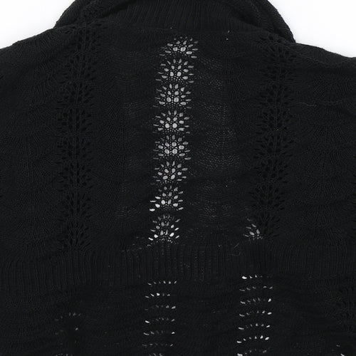 M&Co. Womens Black   Shrug Jumper Size S