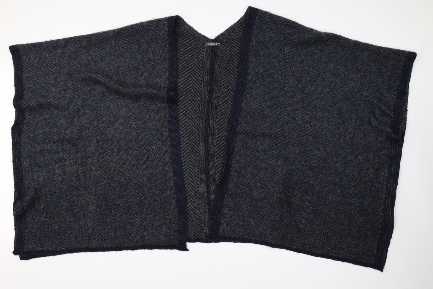 Bonmarché Womens Blue   Shrug Jumper Size L