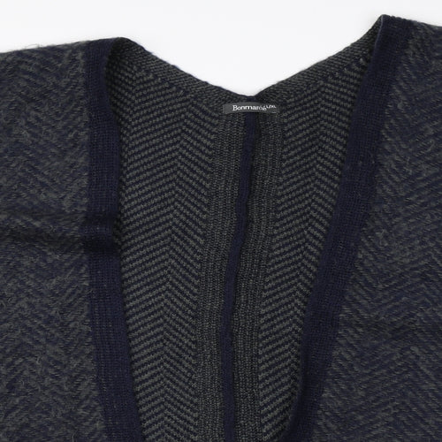 Bonmarché Womens Blue   Shrug Jumper Size L