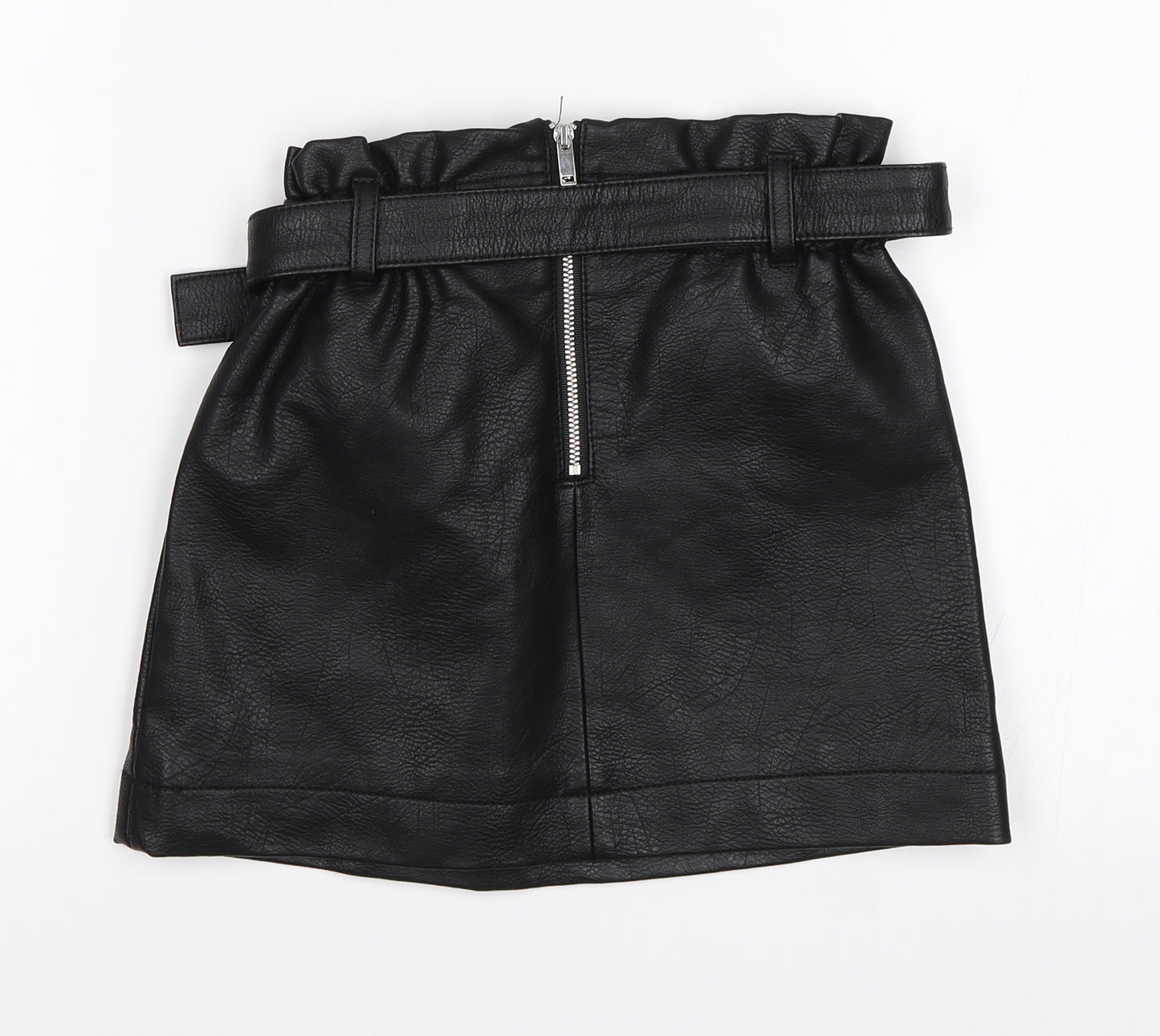 River Island Girls Black   Mini Skirt Size 6 Years