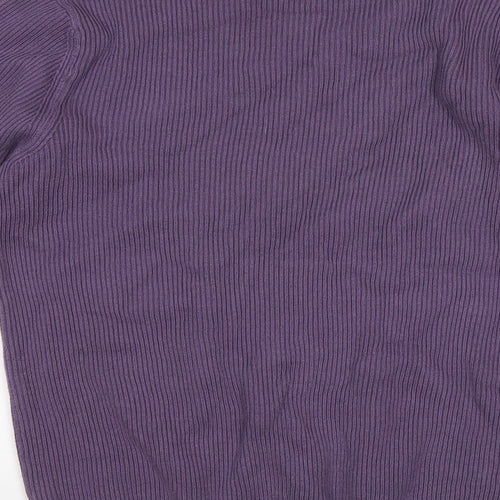 George Womens Purple   Pullover Jumper Size L