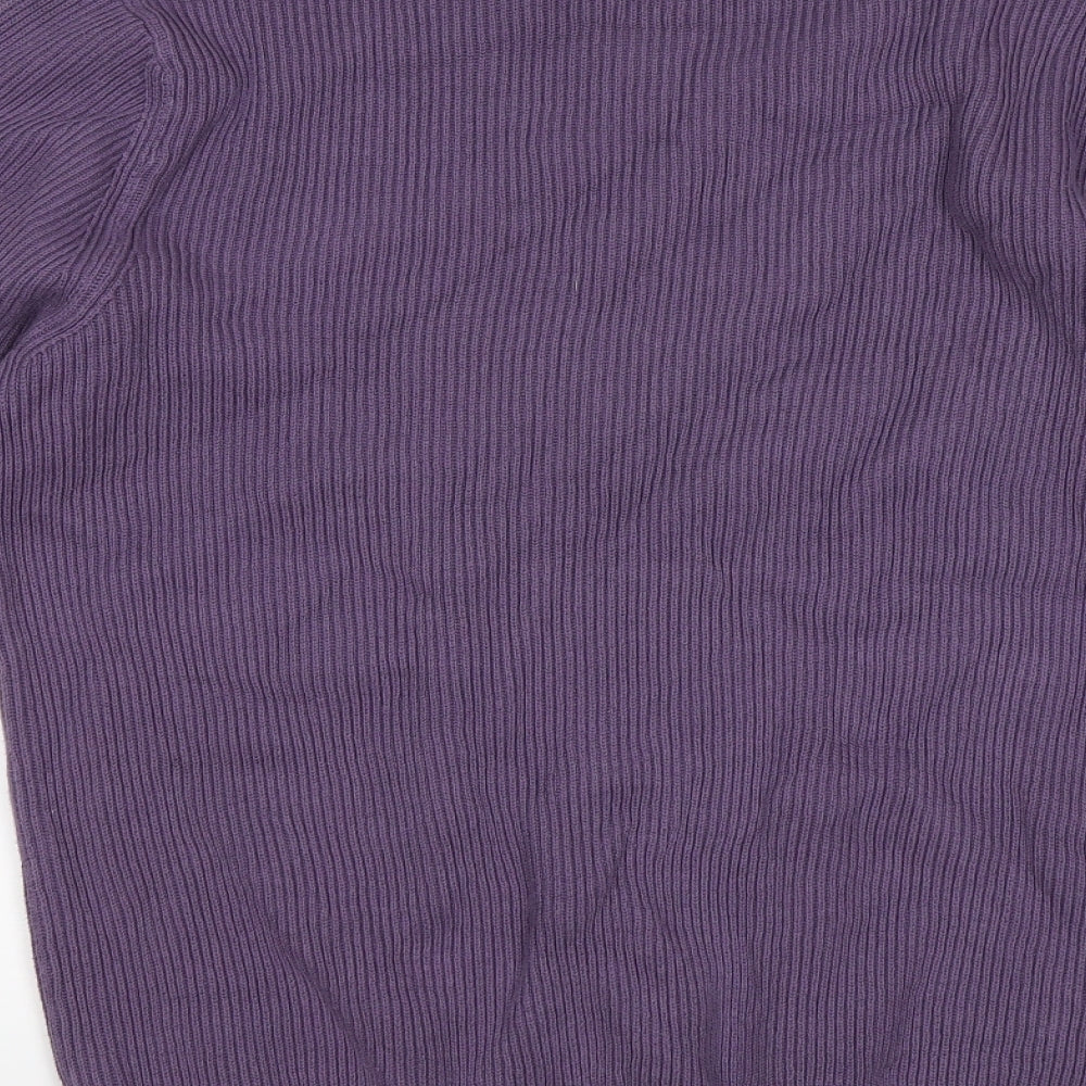 George Womens Purple   Pullover Jumper Size L