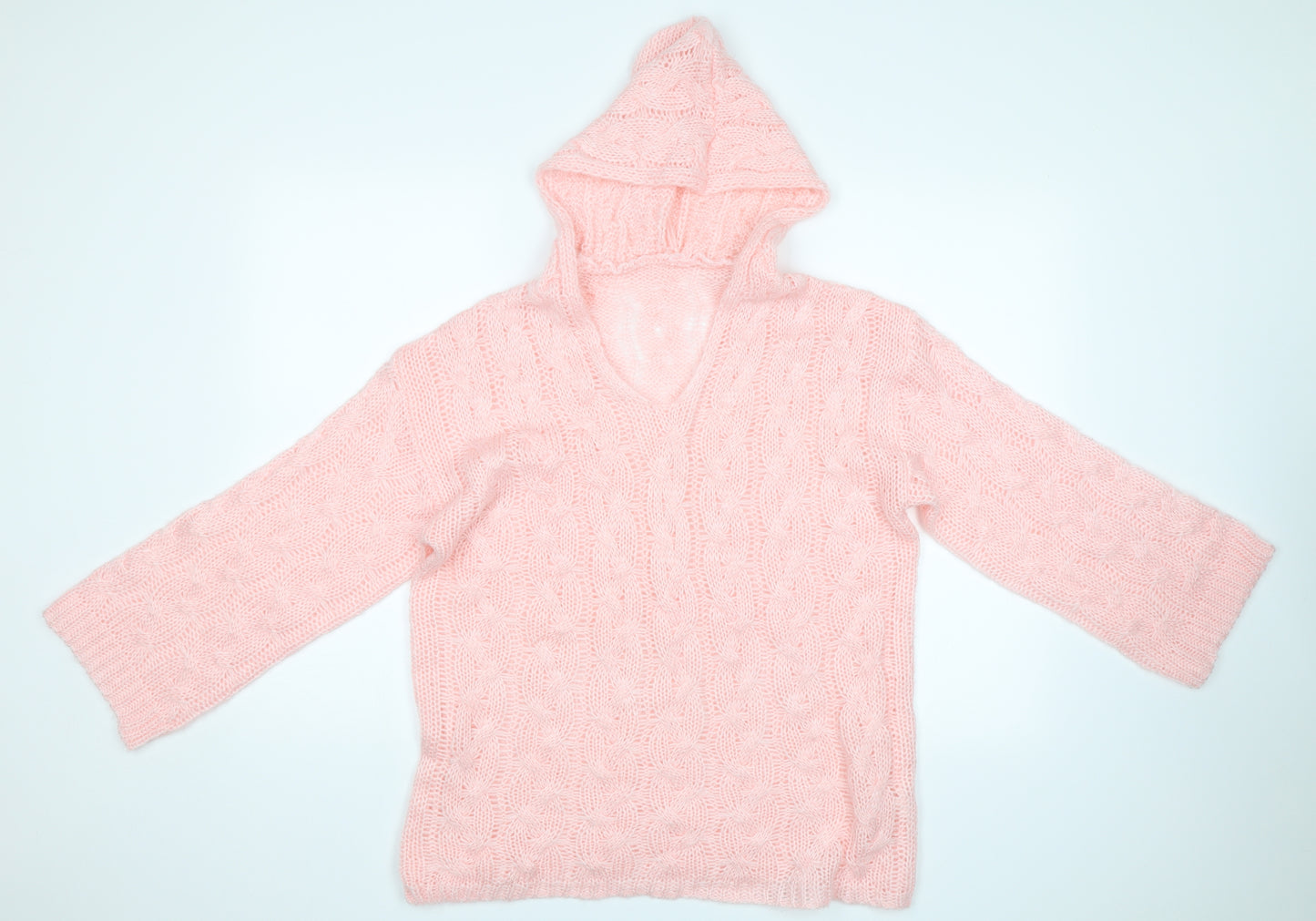 Preworn Womens Pink   Pullover Hoodie Size M