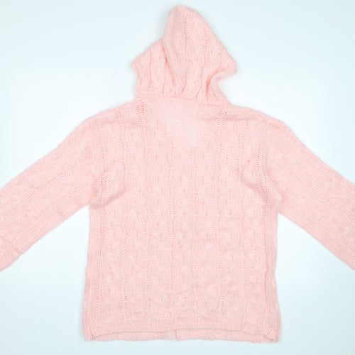 Preworn Womens Pink   Pullover Hoodie Size M