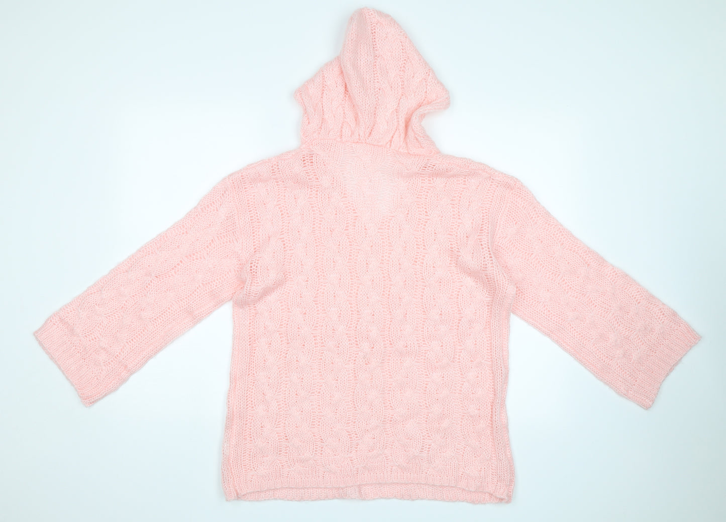 Preworn Womens Pink   Pullover Hoodie Size M
