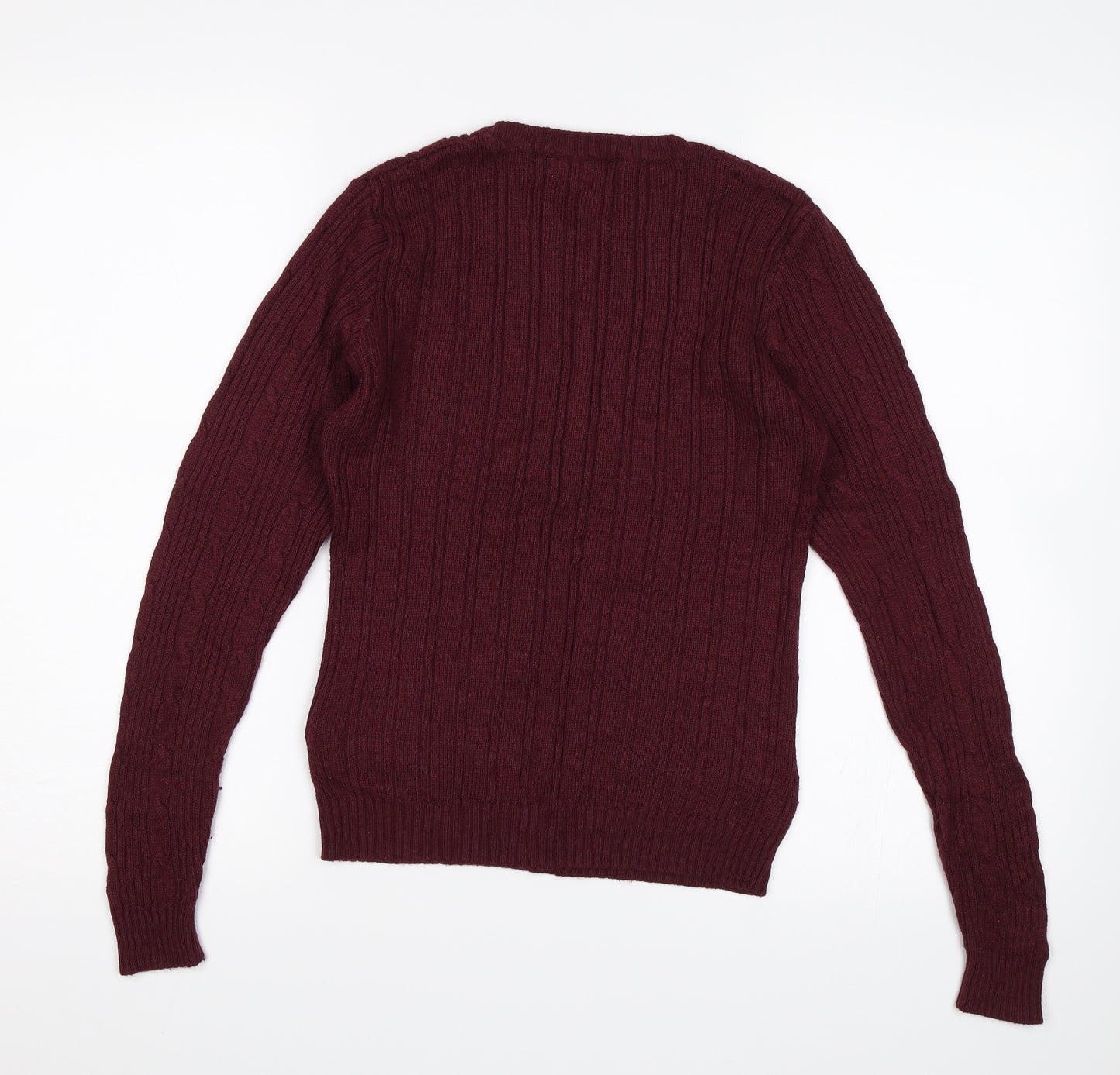 Blonde + Blonde Womens Red   Pullover Jumper Size 10