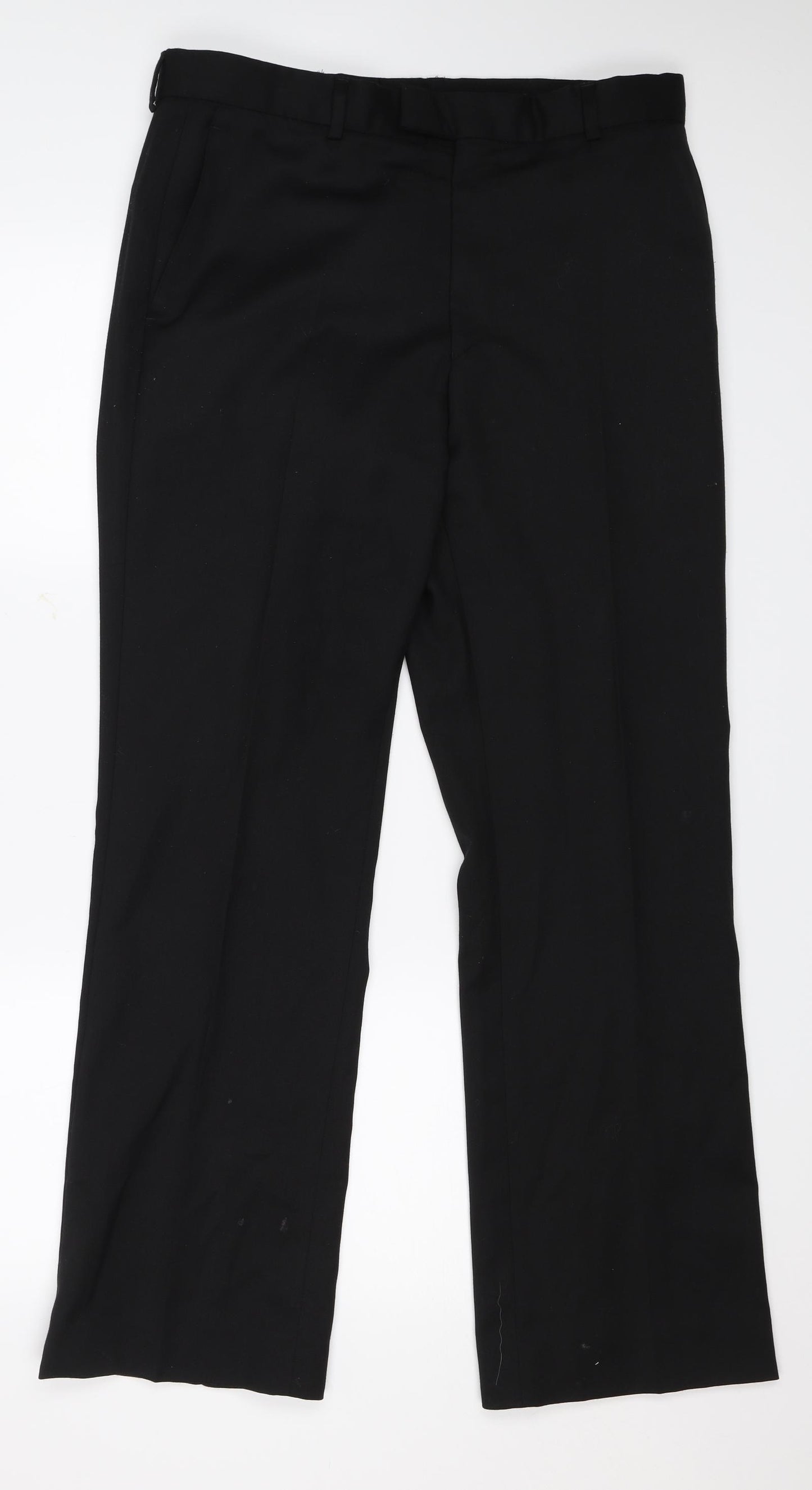 NEXT Mens Black   Trousers  Size 34 L28 in