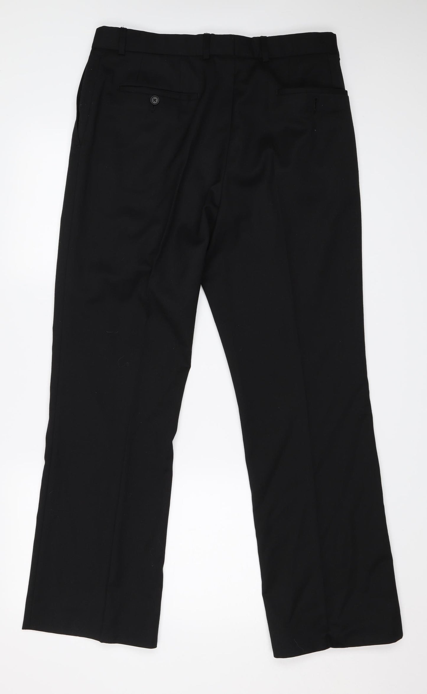 NEXT Mens Black   Trousers  Size 34 L28 in