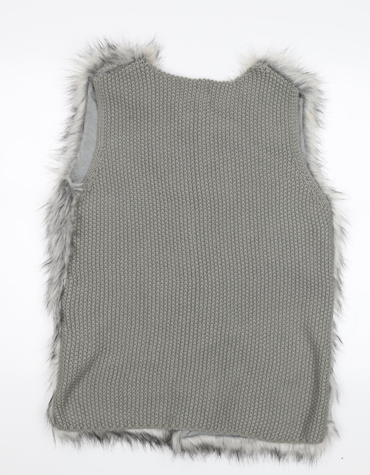 Primark Womens Grey   Shrug Jumper Size L
