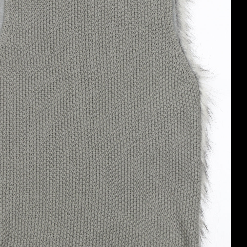 Primark Womens Grey   Shrug Jumper Size L