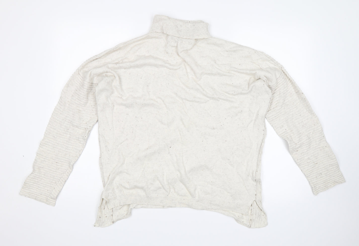 Primark Womens White   Pullover Jumper Size L