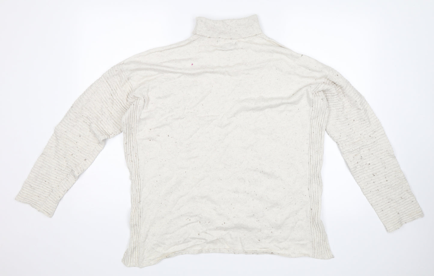 Primark Womens White   Pullover Jumper Size L