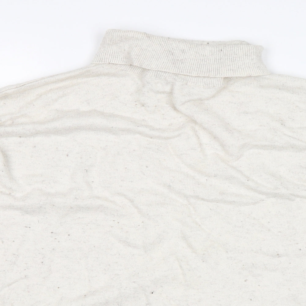 Primark Womens White   Pullover Jumper Size L