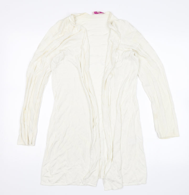 Per Una Womens White Shrug Jumper Size 12