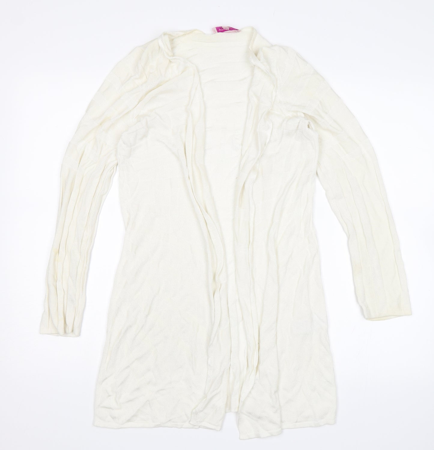 Per Una Womens White   Shrug Jumper Size 12