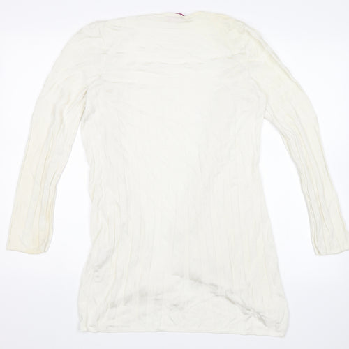 Per Una Womens White   Shrug Jumper Size 12