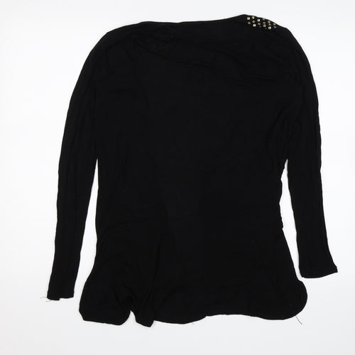 Papaya Womens Black   Shrug Jumper Size 14