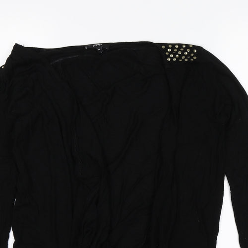 Papaya Womens Black   Shrug Jumper Size 14