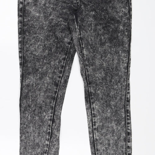 Lexi Womens Black  Denim Skinny Jeans Size 8 L25 in
